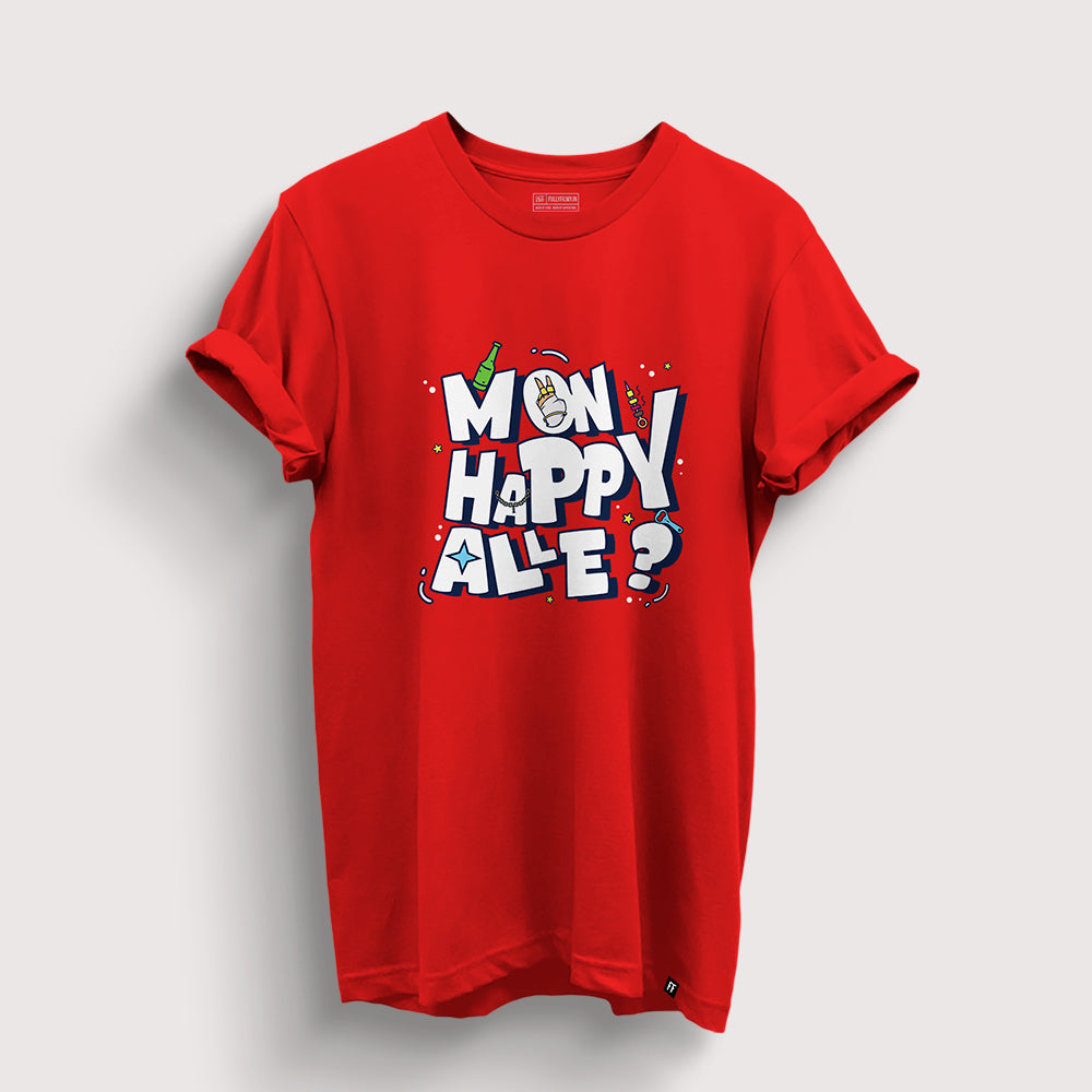 Mon Happy Alle? T-Shirt - Fully Filmy