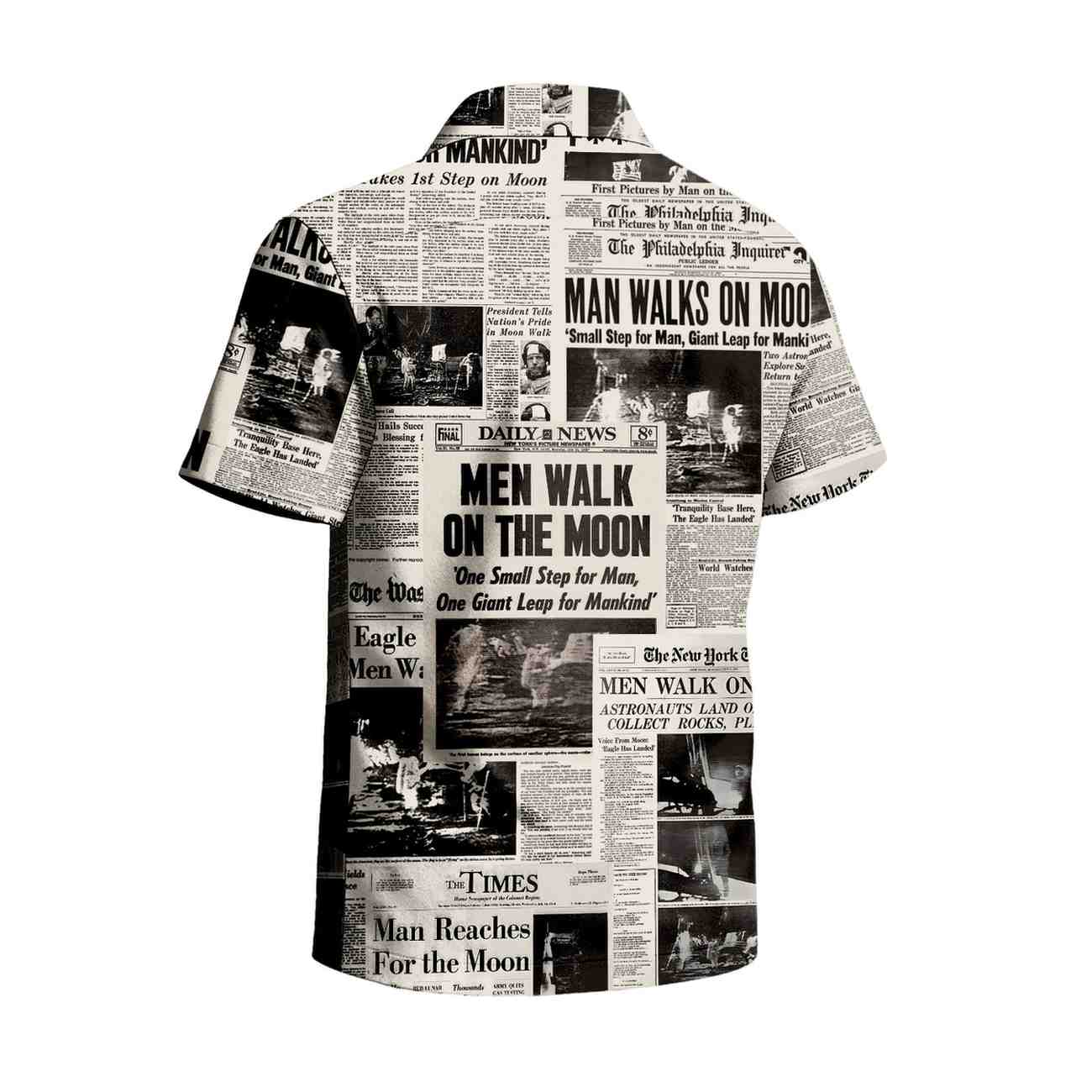 Man on the Moon Men's Shirt - Fully Filmy