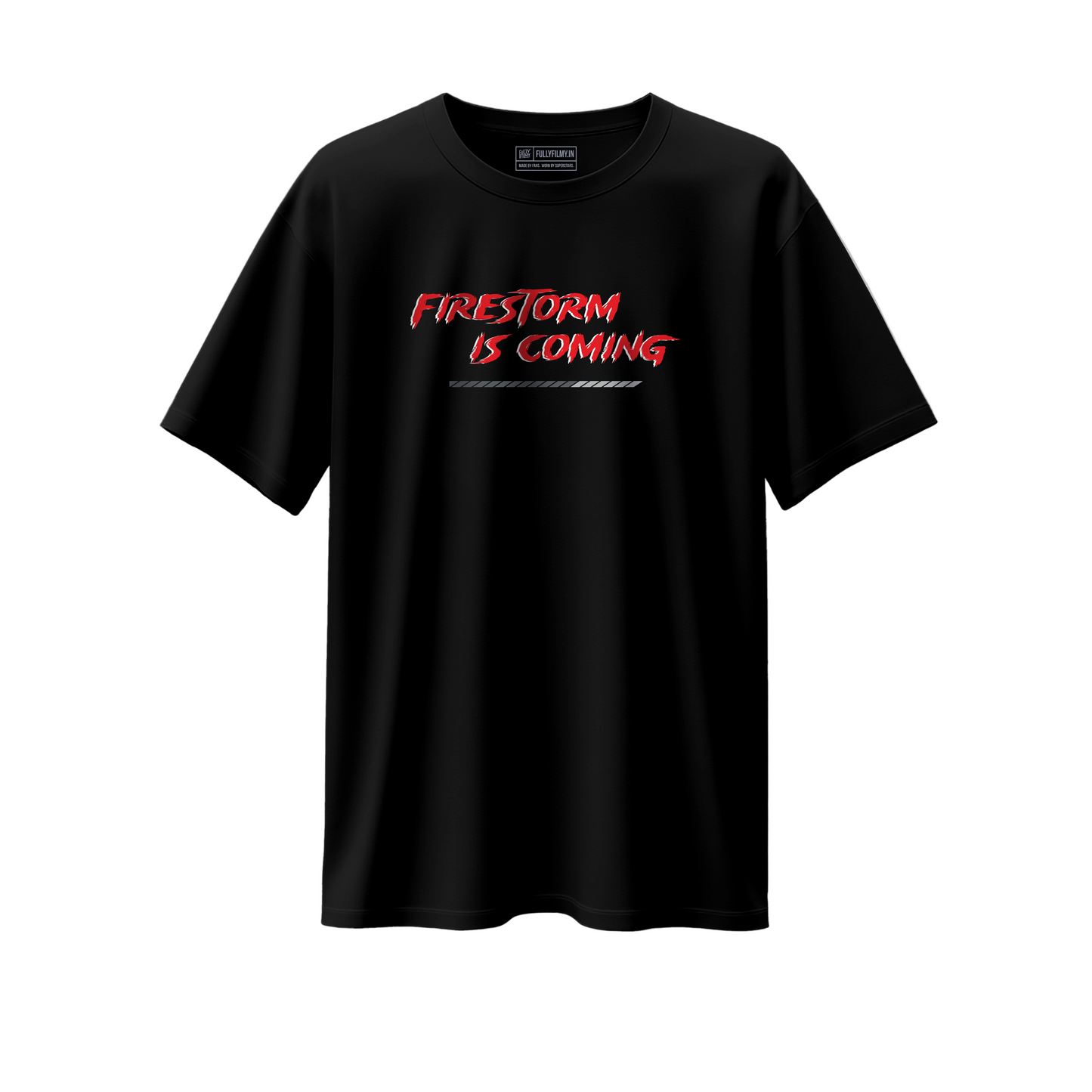Firestorm is Coming Oversized T-Shirt | OG Official Merchandise - Fully Filmy
