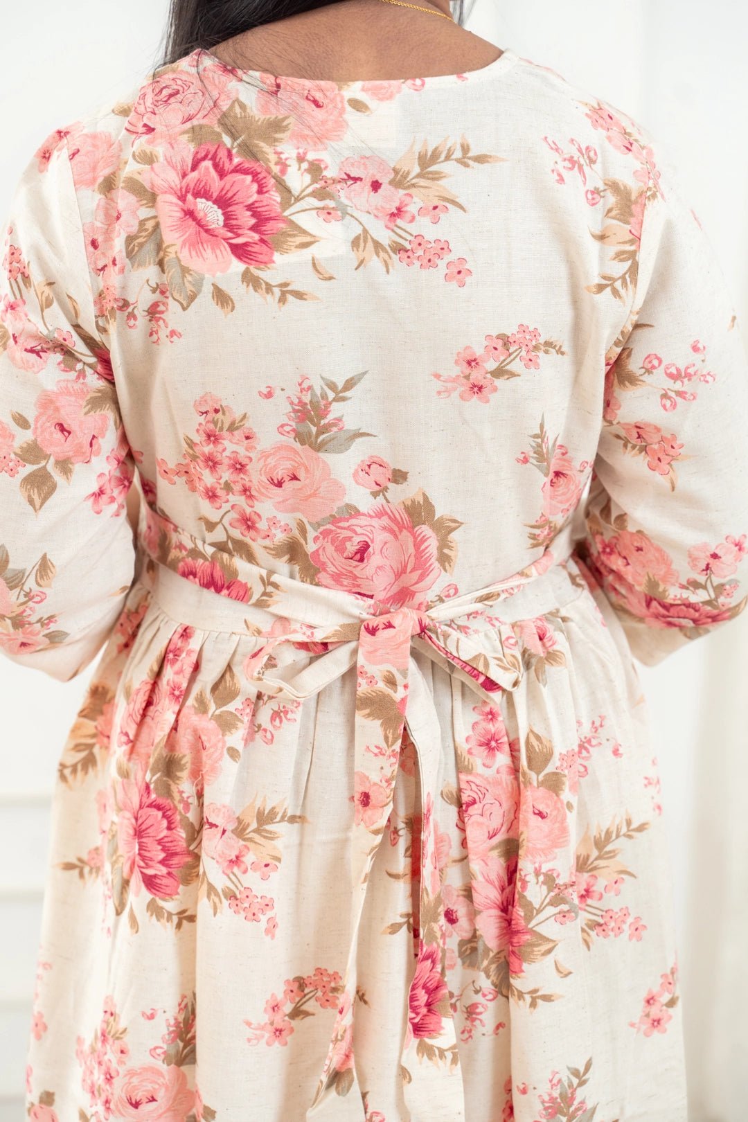 Regal Rose Feeding Dress - Putchi - MadrascartPutchi