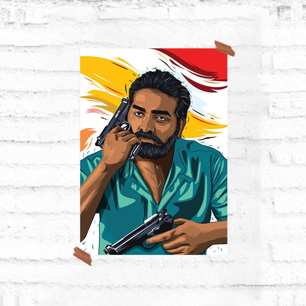 Sethupathi the Gangster Poster - Fully Filmy - MadrascartFully Filmy