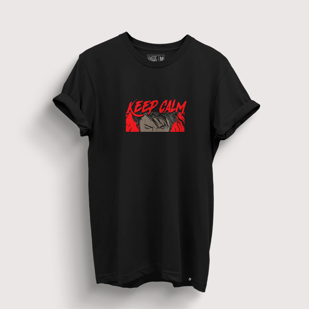 Keep Calm: Eyes T-Shirt - Fully Filmy