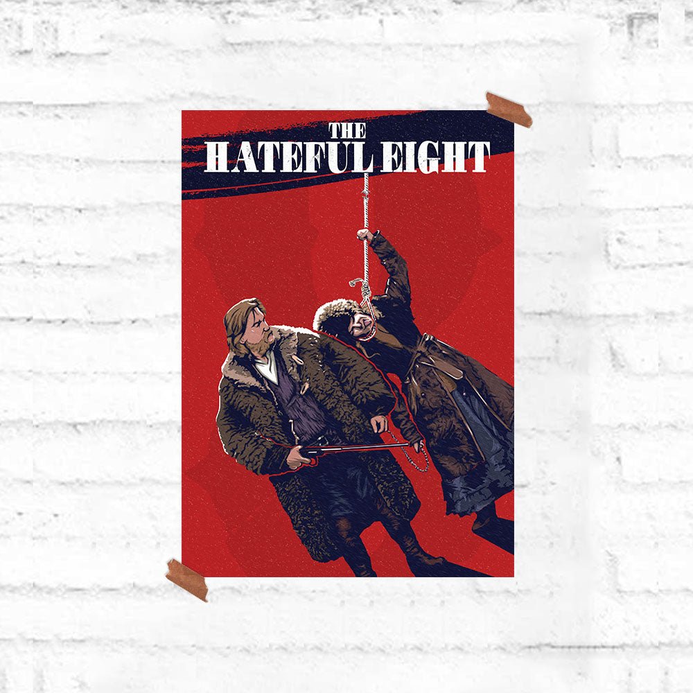The Hateful Eight Tribute Poster - Fully Filmy - MadrascartFully Filmy