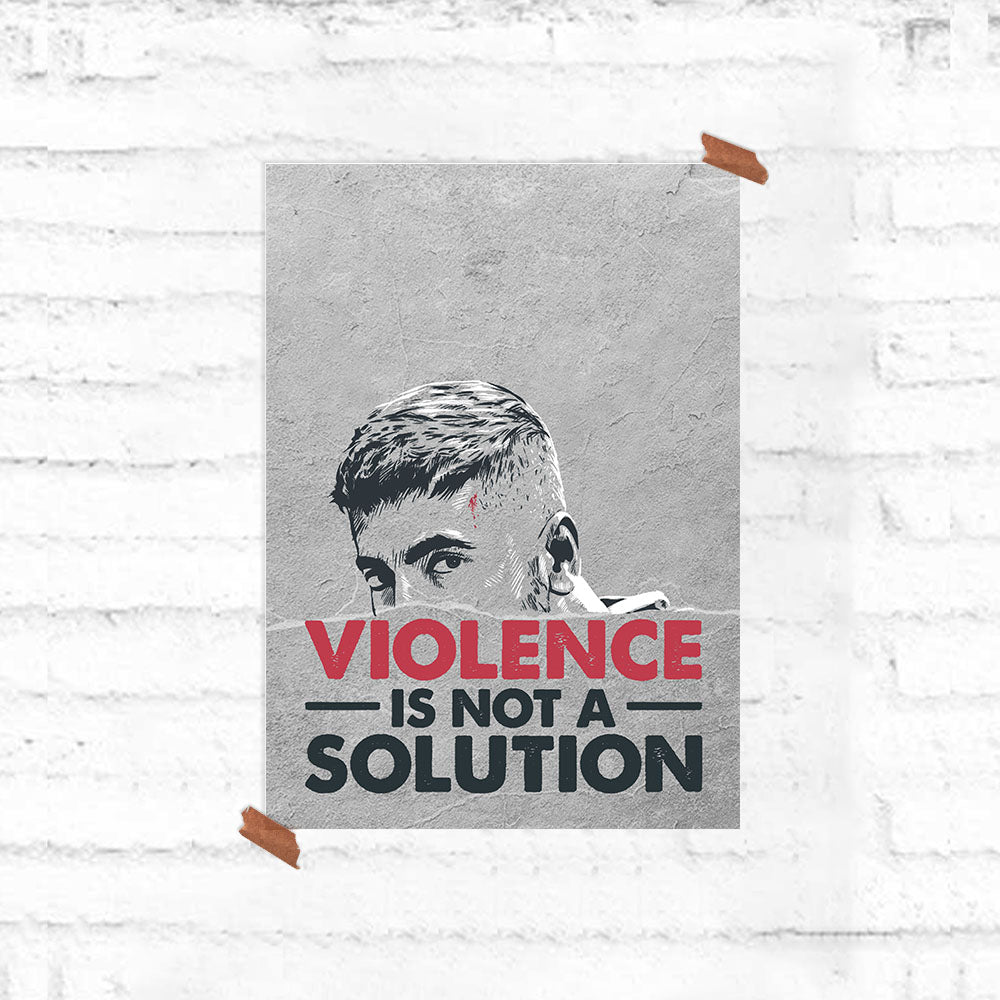 Violence Is Not A Solution | Official Anek Poster - Fully Filmy - MadrascartFully Filmy