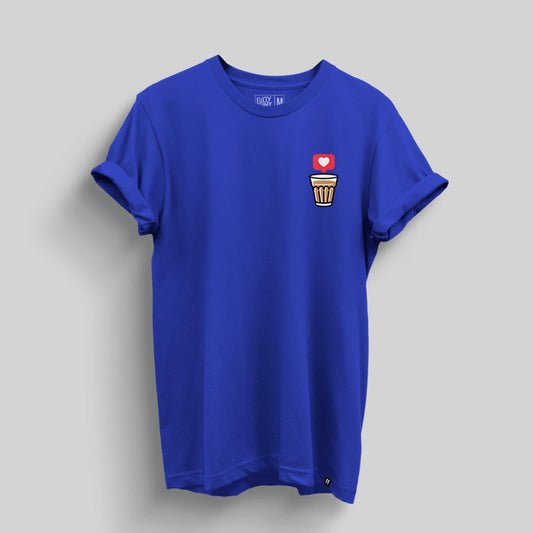 Chai love (Left Pocket) T-Shirt - Fully Filmy