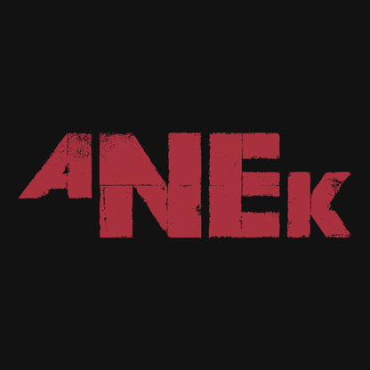 Anek Minimal Logo Official (Black) T-Shirt - Fully Filmy
