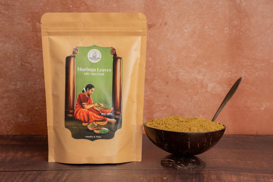 Moringa Leaves Idli / Rice Podi - Narchuvai