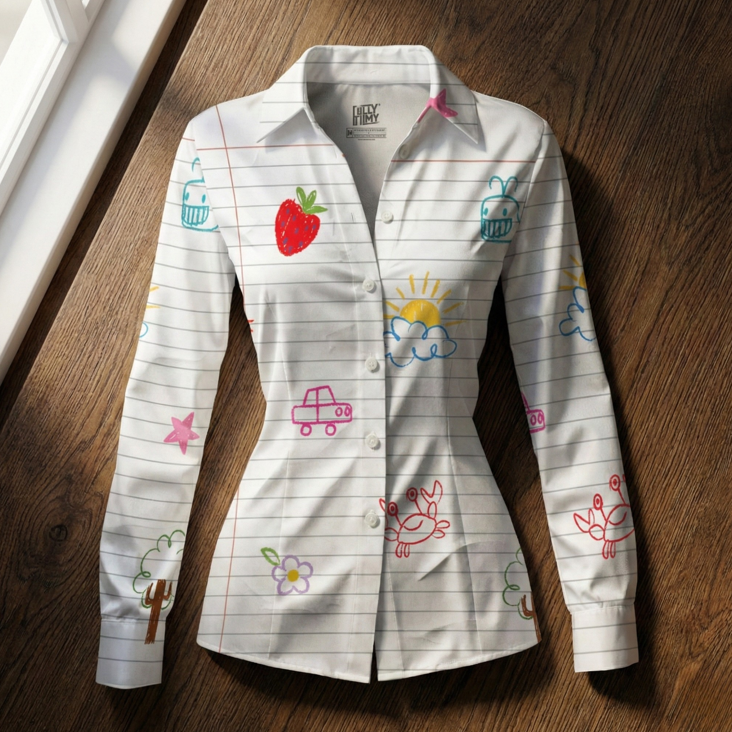 Childhood Canvas Women's Linen Shirt - Fully Filmy