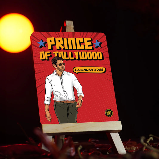Prince Of Tollywood 2025 - Desk Calendar - Fully Filmy