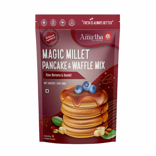 Magic Millet Pancake Mix - 200g - AMIRTHA HEALTH FOODS