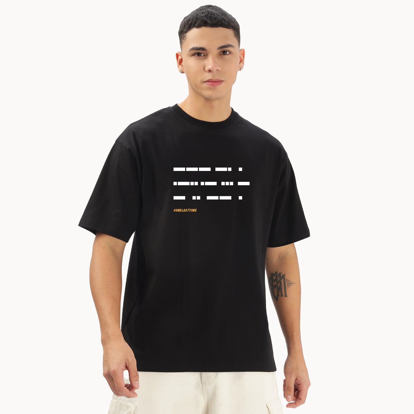 One Last Time Oversized T-Shirt - Fully Filmy