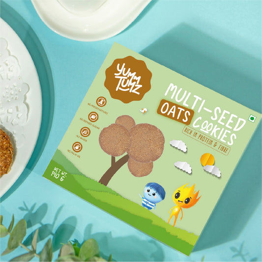 Multiseed Oats Cookies - Yumm Tumz