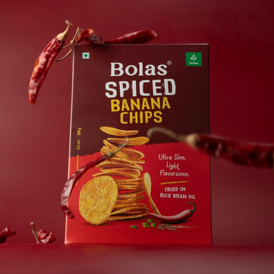 Spiced Banana Chips 200gg - Bolas