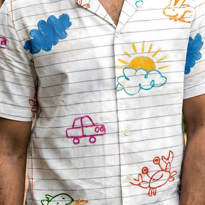 Childhood Canvas Men's Shirt - Fully Filmy