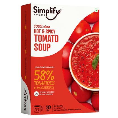 Hot & Spicy Tomato Soup 75g (2Packs) - Simplify