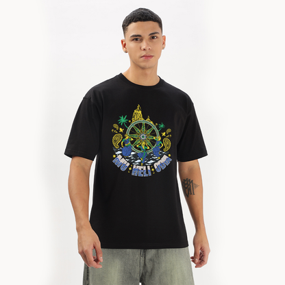 Mu Heli Odia (Blue Edition) | RBD Oversized T-Shirt - Fully Filmy