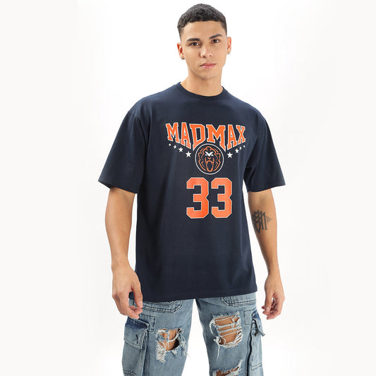 Mad Max Grand Prix Oversized T-Shirt (Front, Back & Left Sleeve) - Fully Filmy