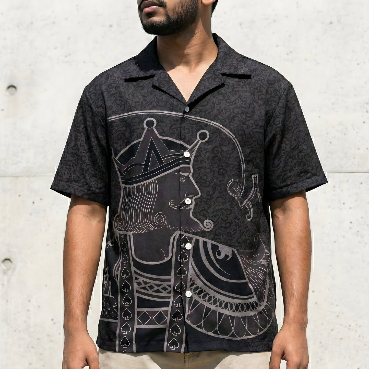 King of Spades Men's Shirt - Fully Filmy