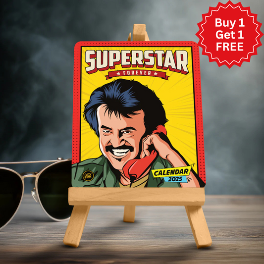 Superstar Forever 2025 - Desk Calendar - Fully Filmy