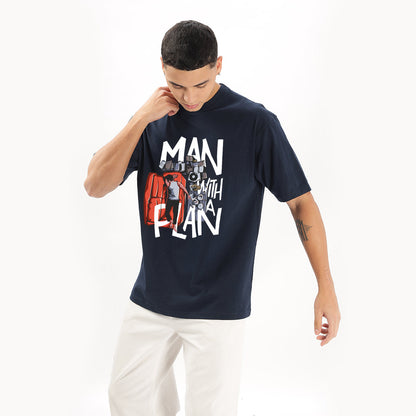 Man With A Plan Oversized T-Shirt - Fully Filmy