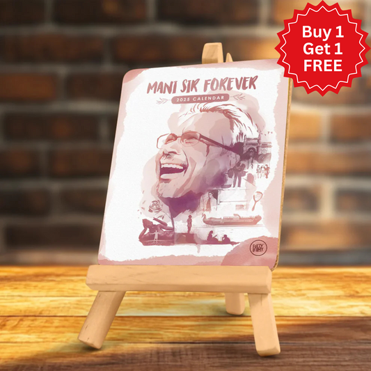 Mani Sir Forever 2025 - Desk Calendar - Fully Filmy
