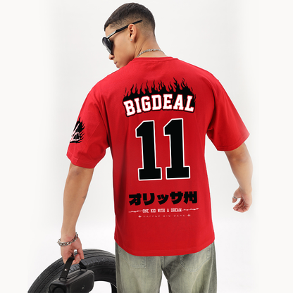 I'm A Big Deal (Light Edition) | RBD Oversized T-Shirt (Front, Back & Left Sleeve) - Fully Filmy