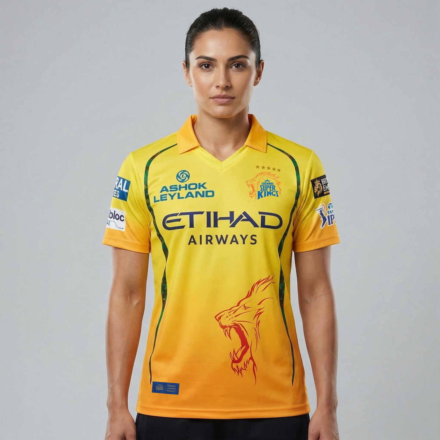 Chennai Super Kings Authentic Fan Jersey 2026 - Dhoni 7 (Half Sleeve) [Pre-Order]