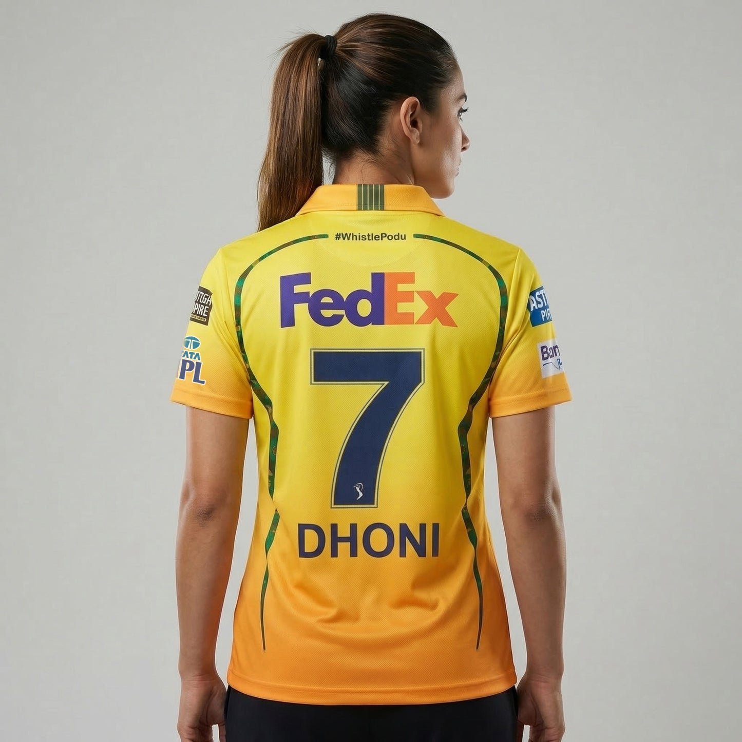 Chennai Super Kings Authentic Fan Jersey 2026 - Dhoni 7 (Half Sleeve) [Pre-Order]