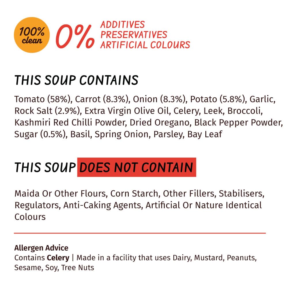 Hot & Spicy Tomato Soup 75g (2Packs) - Simplify