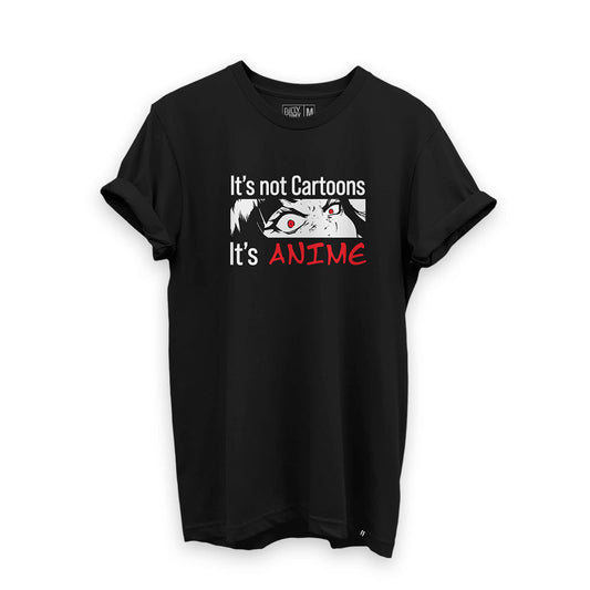 Anime Not Cartoon T-Shirt - Fully Filmy