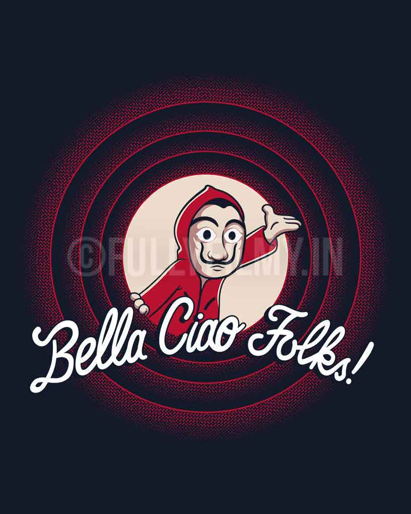Bella Ciao Folks T-shirt - Fully Filmy