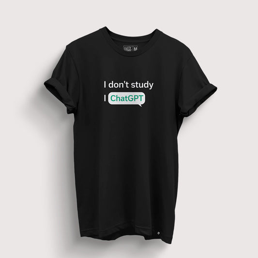 ChatGPT Over Studies | ChatGPT T-Shirt - Fully Filmy