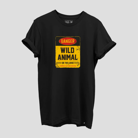 Danger: Wild Animal | Official Animal T-Shirt - Fully Filmy