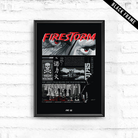 Firestorm is Coming Poster | OG Official Merchandise - Fully Filmy
