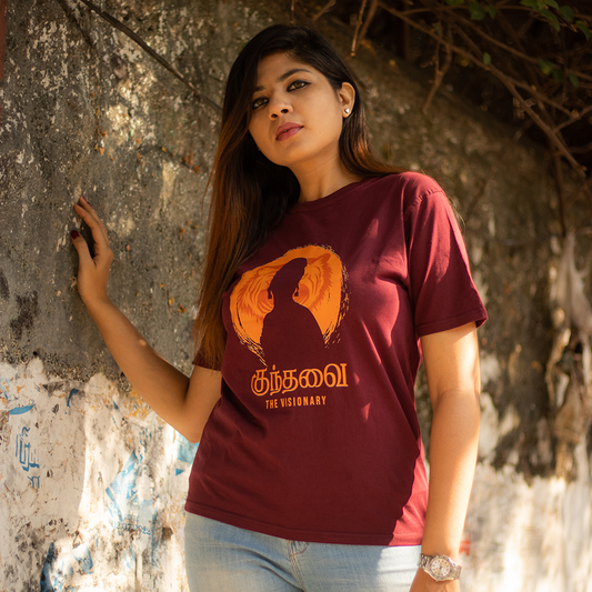 Kundavai: The Visionary | Official PS-2 T-Shirt - Fully Filmy