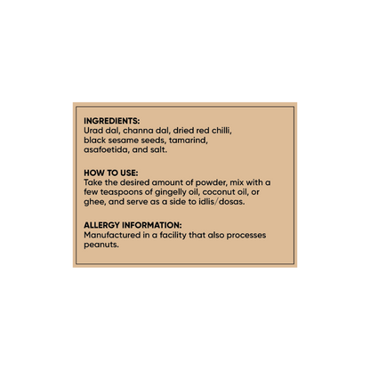 Idli Podi 150g - VS Mani