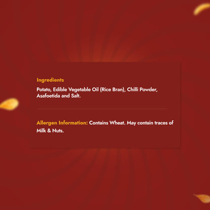 Potato Chips - Guntur Red Chilli 60g - Sweet Karam Coffee