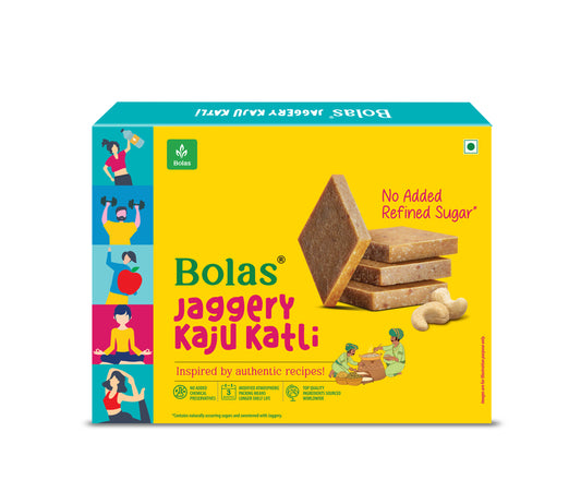 Jaggery Kaju Katli 200g - Bolas