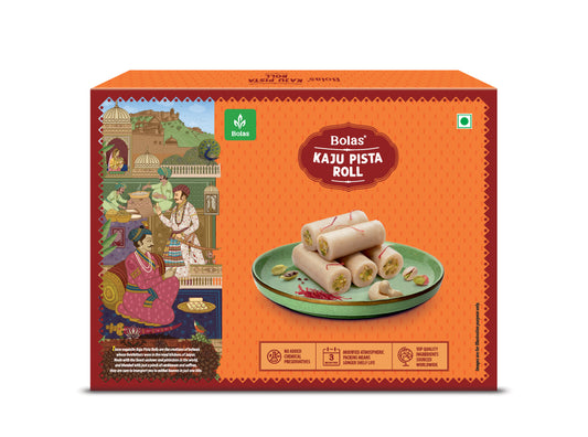 Kaju Pista Roll 200g - Bolas