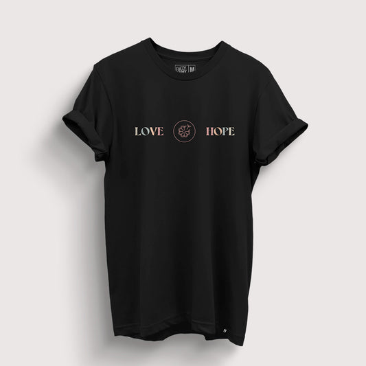 Love Hope Logo | Love Hope Company Official T-Shirt (Front & Back) - Fully Filmy