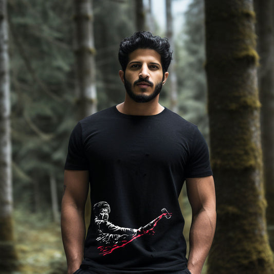 Thalapathy Unchained T-Shirt (Front Bottom Right) - Fully Filmy