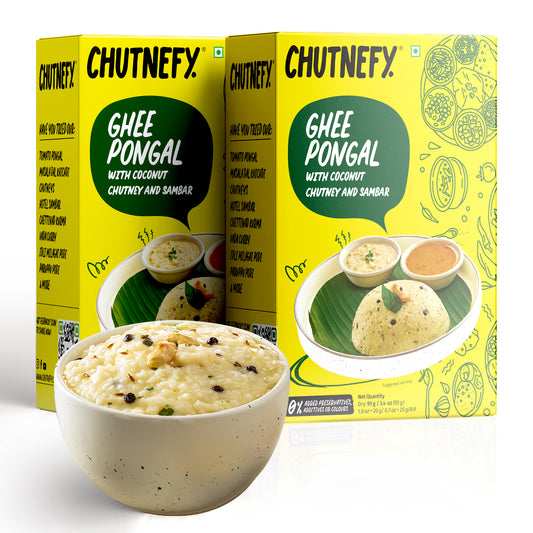 Ghee Pongal 75g (2Packs) - Chutnefy
