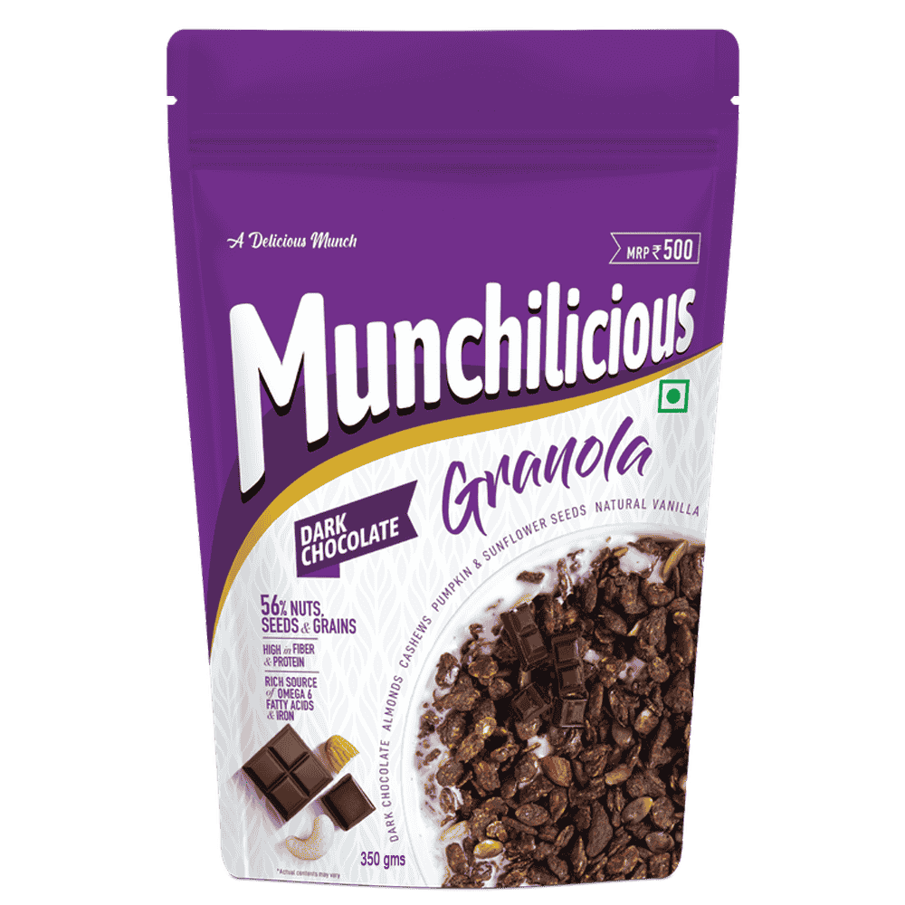 Dark Chocolate Granola - Munchilicious (350gms)
