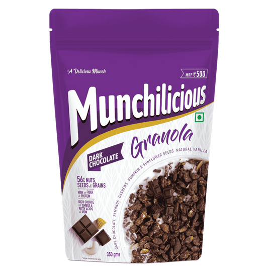 Dark Chocolate Granola - Munchilicious (350gms)