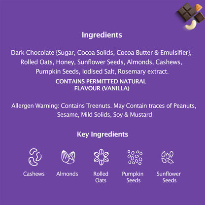 Dark Chocolate Granola - Munchilicious (350gms)