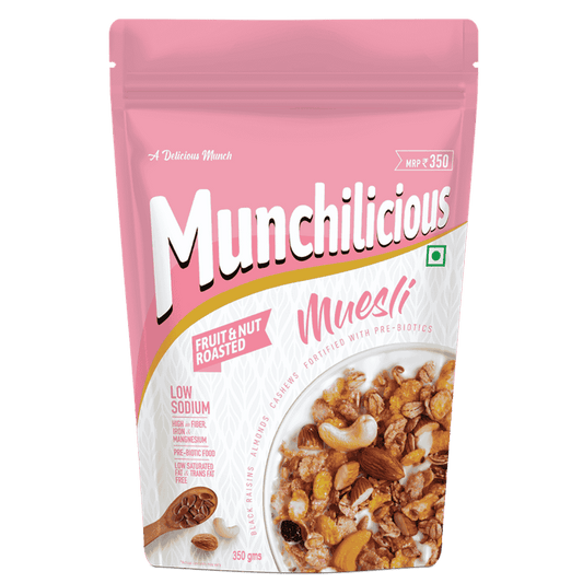 Fruit & Nut Muesli - Munchilicious (350gms)