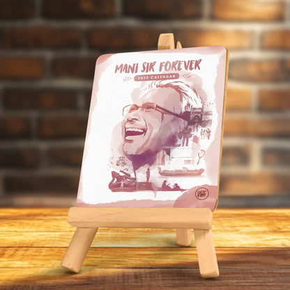 Mani Sir Forever 2025 - Desk Calendar - Fully Filmy