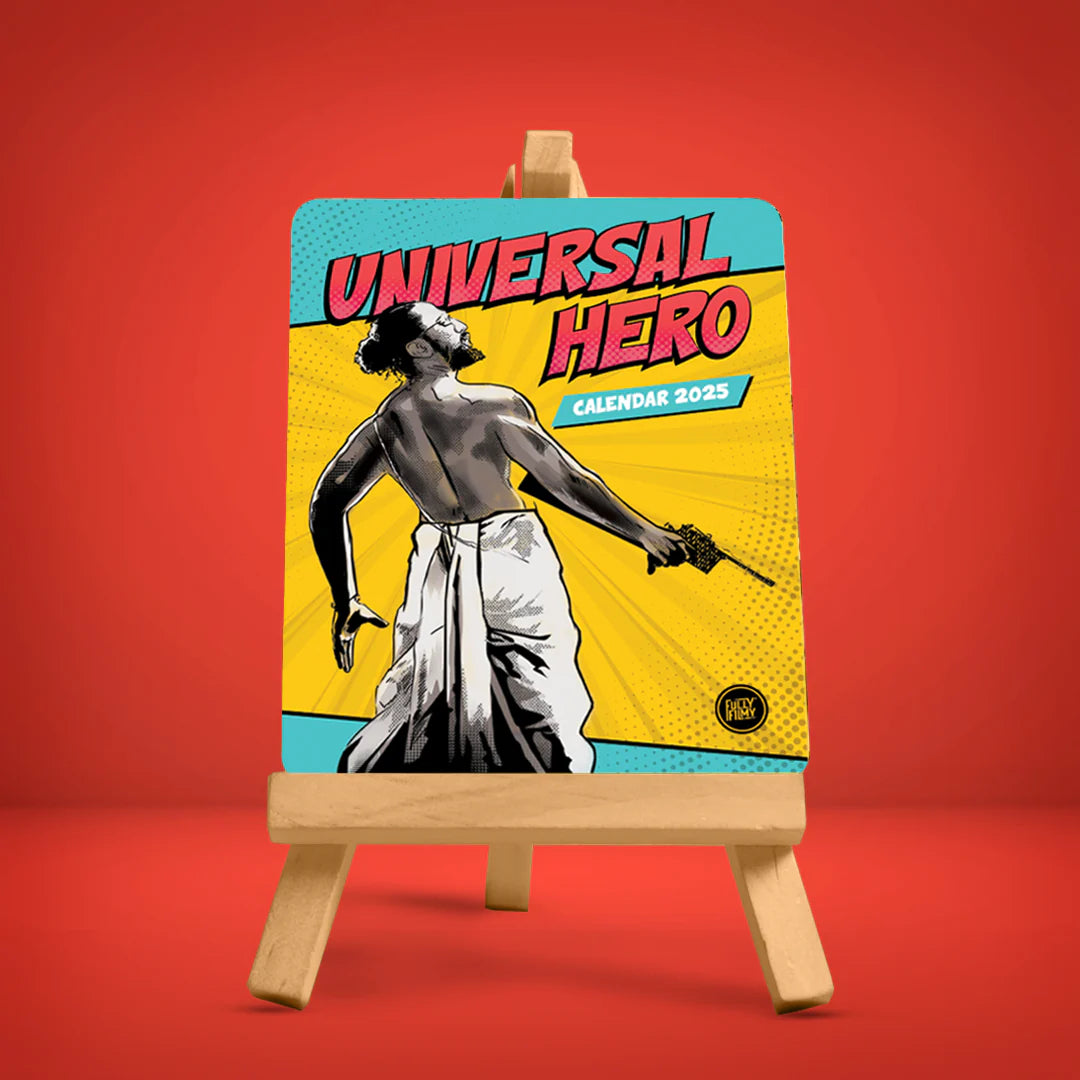 Universal Hero 2025 - Desk Calendar - Fully Filmy