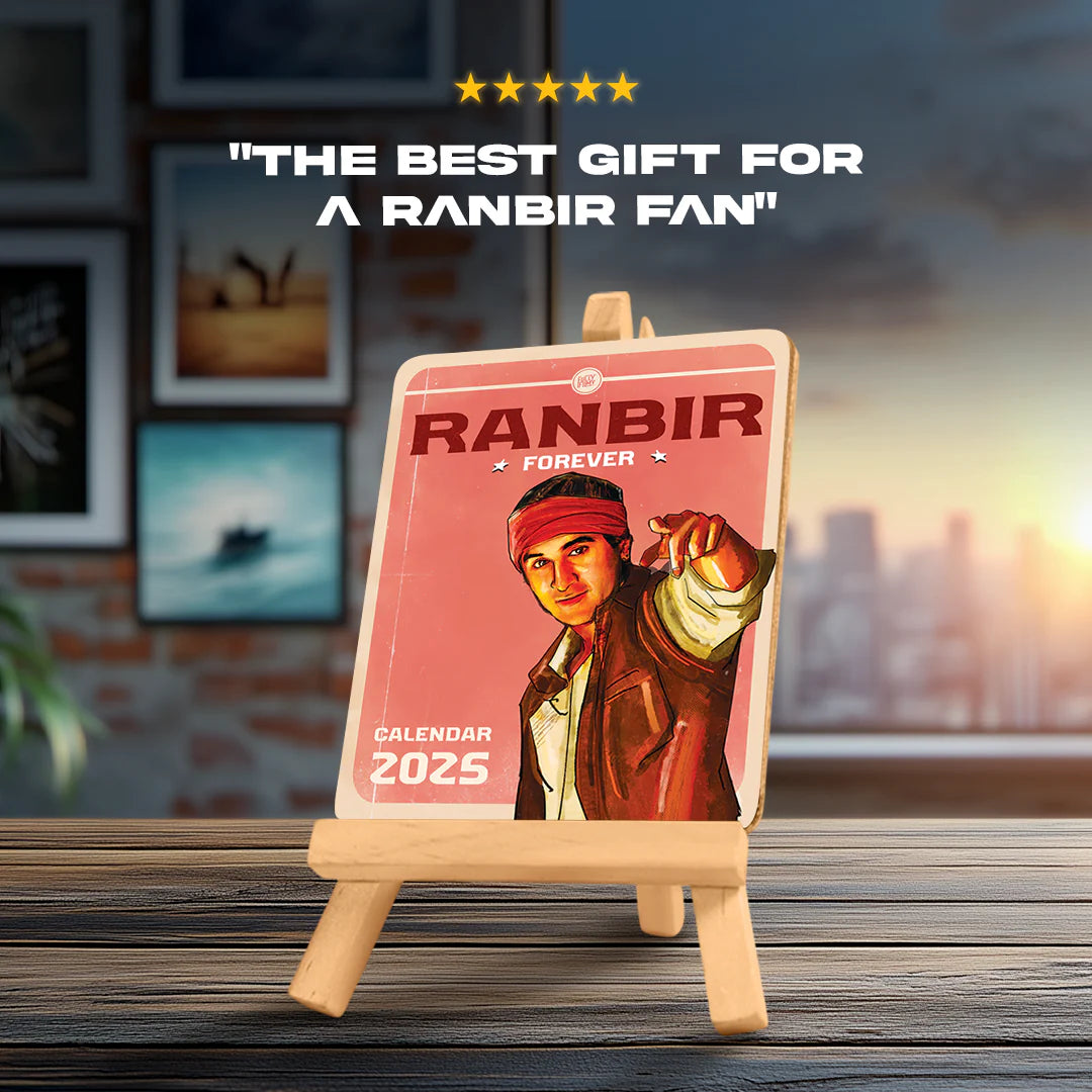 Ranbir Forever 2025 - Desk Calendar - Fully Filmy