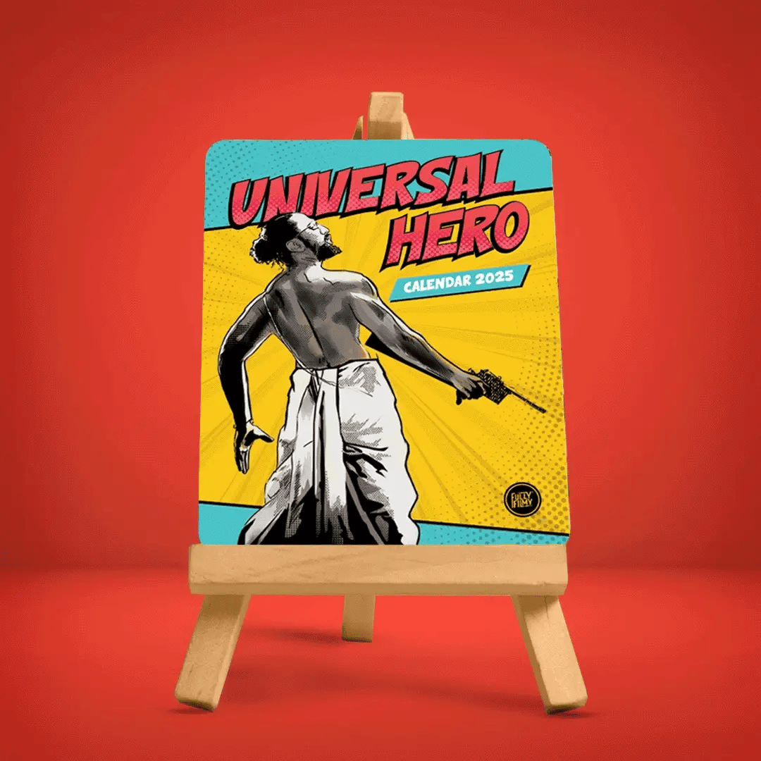 Universal Hero 2025 - Desk Calendar - Fully Filmy